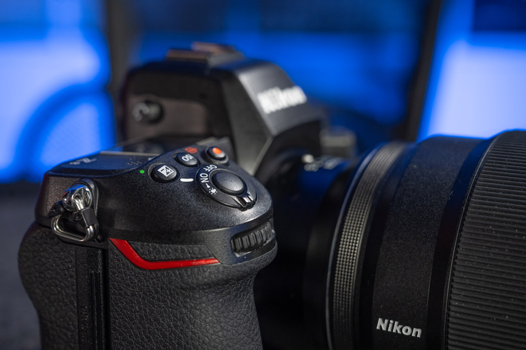 Nikon Z8 front thumbwheel and power switch, shutter button etc...