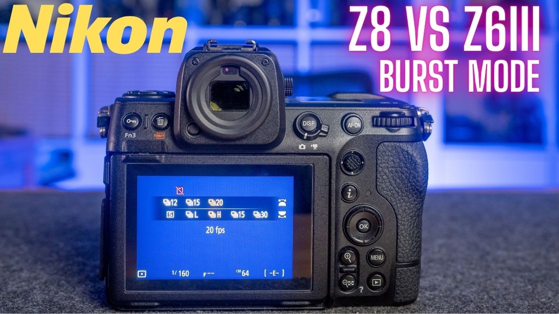 Nikon Z8 vs Z6iii Burst mode Nikon Z8 vs Z6iii burst mode and which one is best and why. With the Nikon Z8 inset in the image.