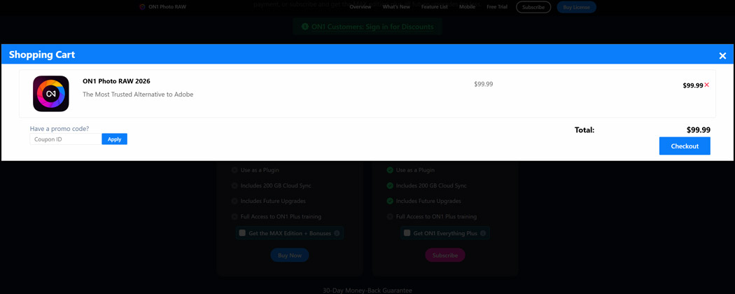 ON1-Discount-code-Photoraw-2026-before ON1 Photo Raw 2026 before the discount code was applied