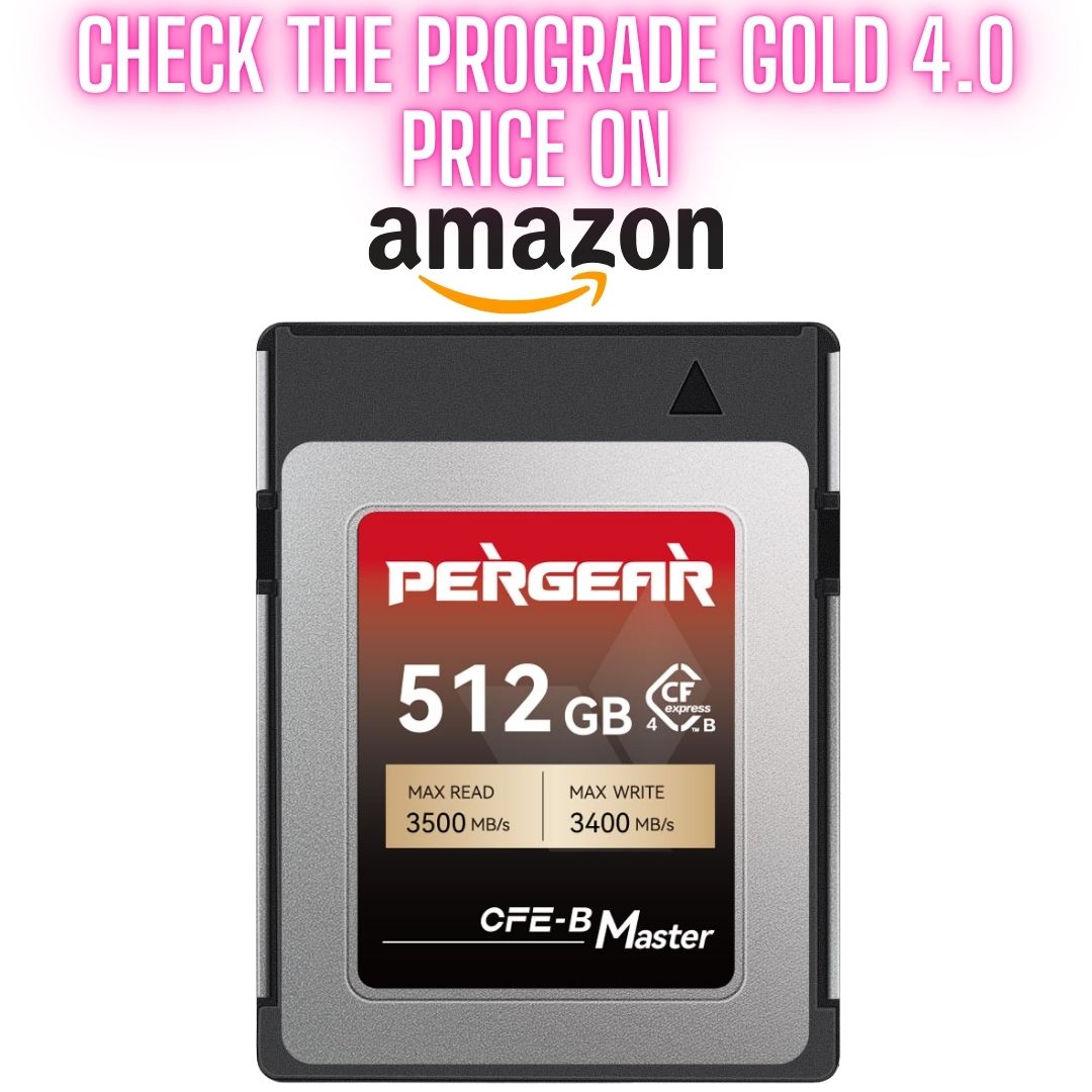 Pergear Cf Express card on Amazon