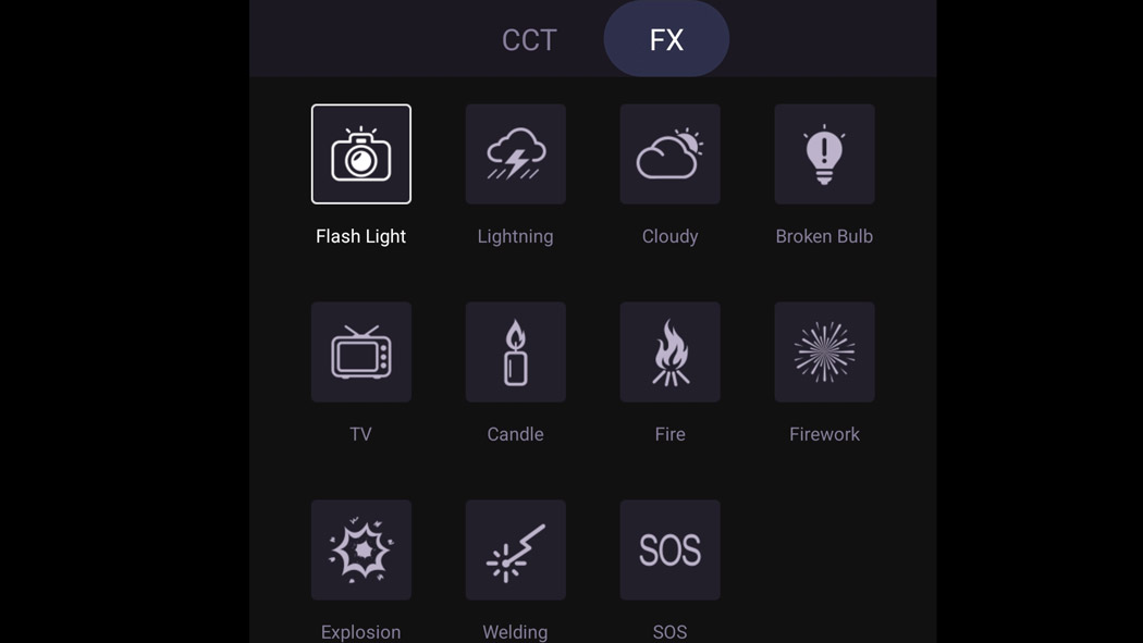 Godox Light APP working with the Litemons LE300BI video light.