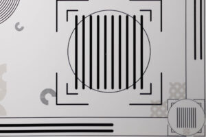 Corner Sharpness F1.2 Nikon Z 50mm F1.2 corner sharpness test chart image zoomed in at 100%. This was shot @ F1.2