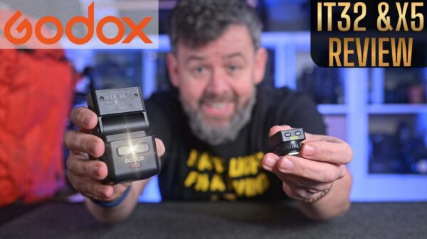 My Godox IT32 Review photograph also including the Godox X5 transmitter