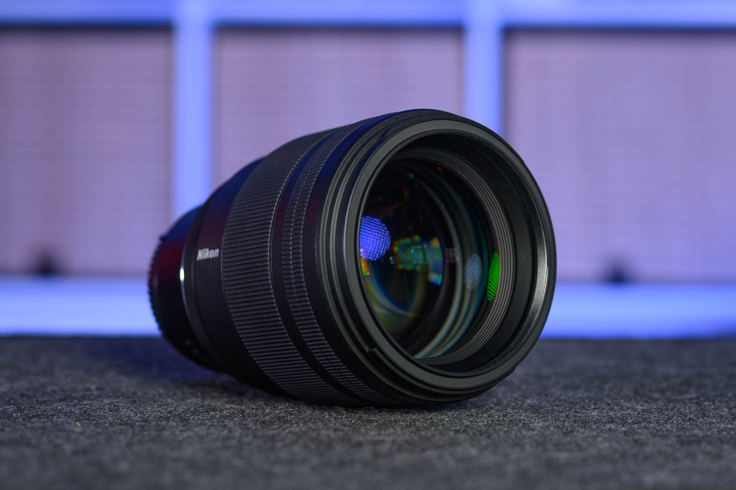 Nikon Z 85mm F1.2 S review and a look at the front element on this gorgeous lens.