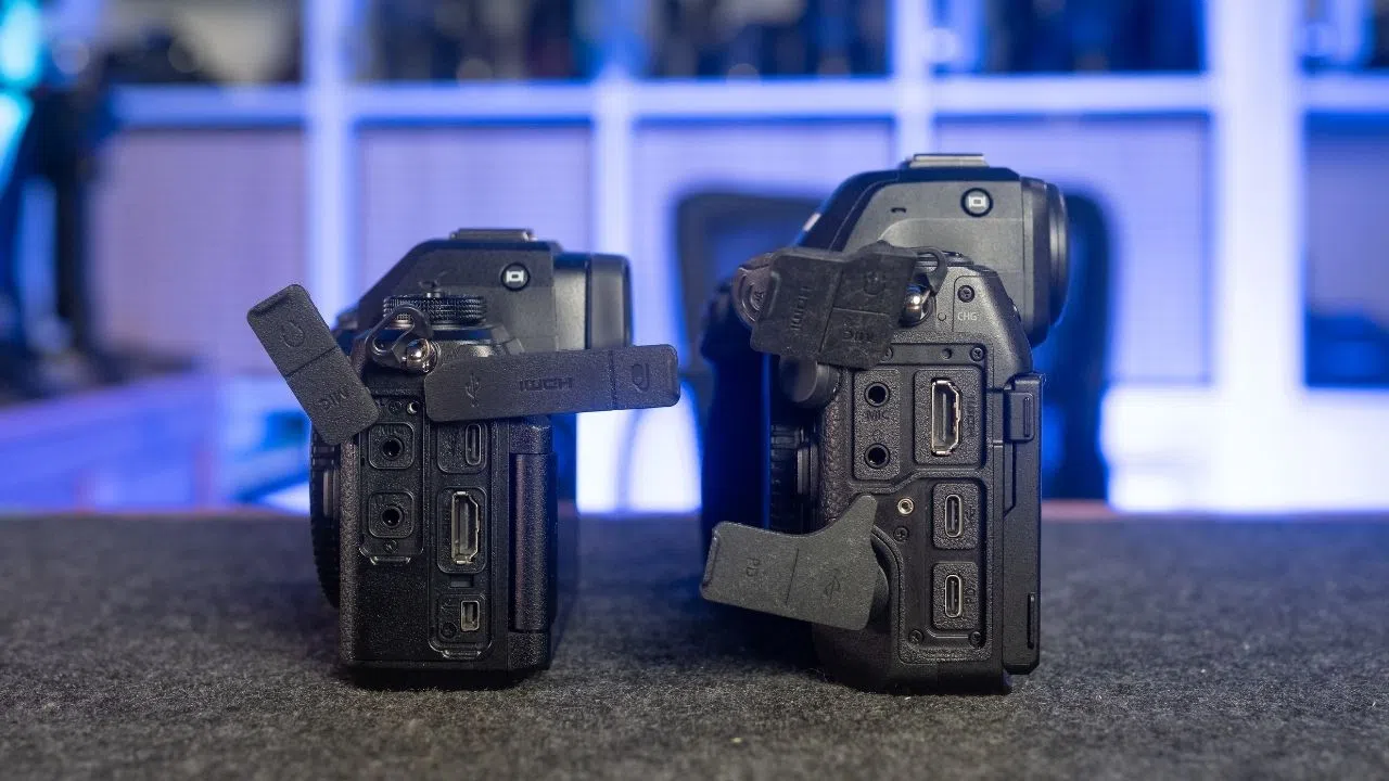 Nikon Z6III vs Z8 inputs